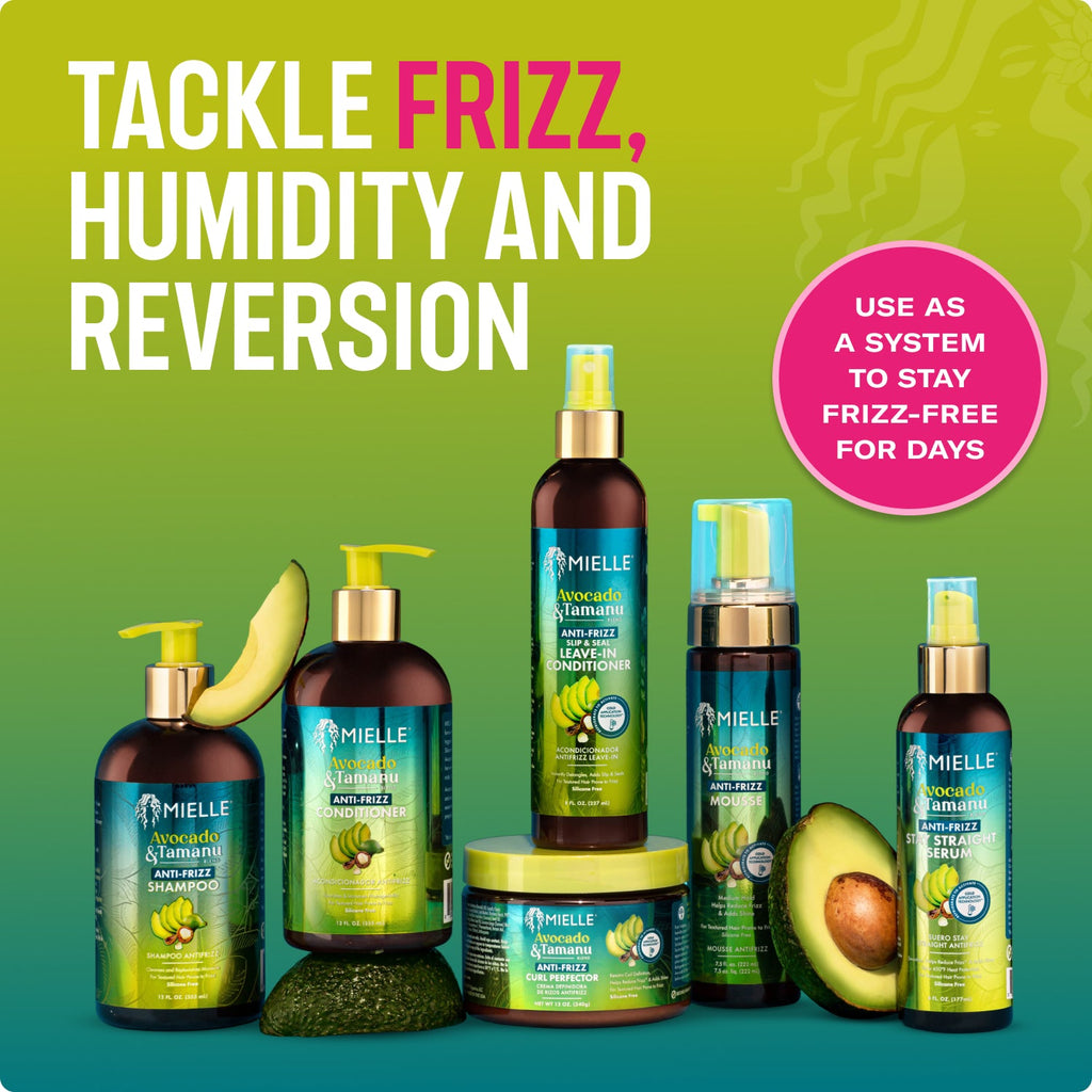 Avocado & Tamanu Anti-Frizz Mousse